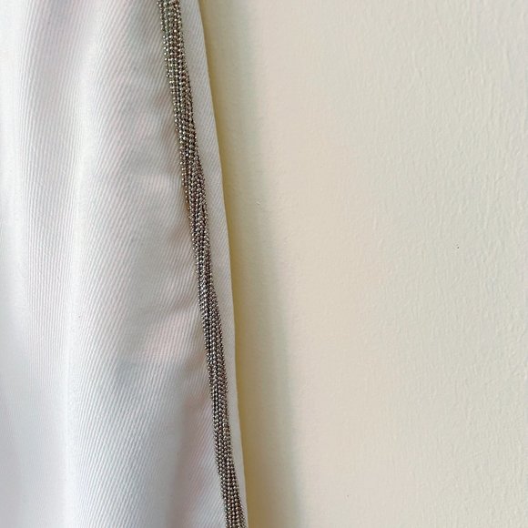 NEW! Zara High Waisted 90s Premium Cowboy Straight Leg White Jeans Denim - Sz 2 - Picture 8 of 16